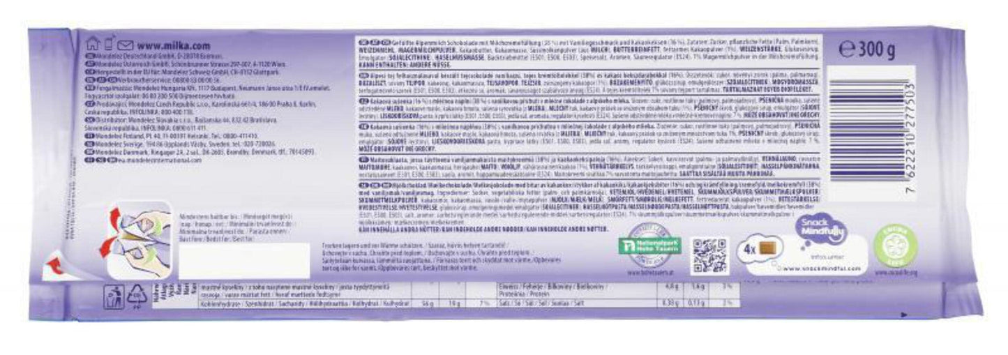 Milka - XXL Chocolate bar Oreo (XXL Tafel Oreo) | Total Weight 300 Grams