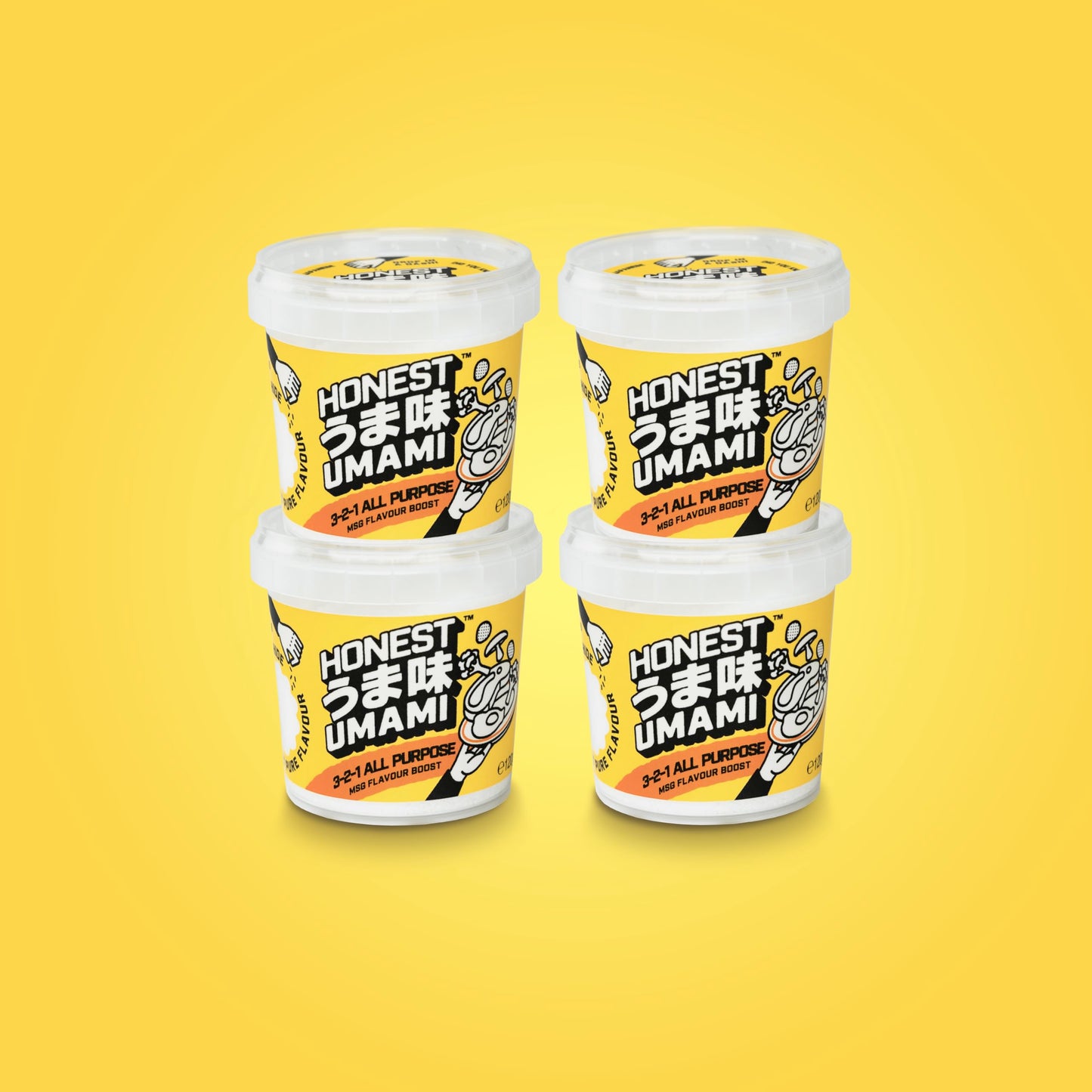Honest Umami 3-2-1 All-Purpose MSG Flavour Boost | Monosodium Glutamate | Umami Seasoning