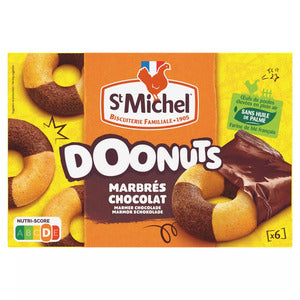 St Michel Doonuts Marbres Chocolat 180g