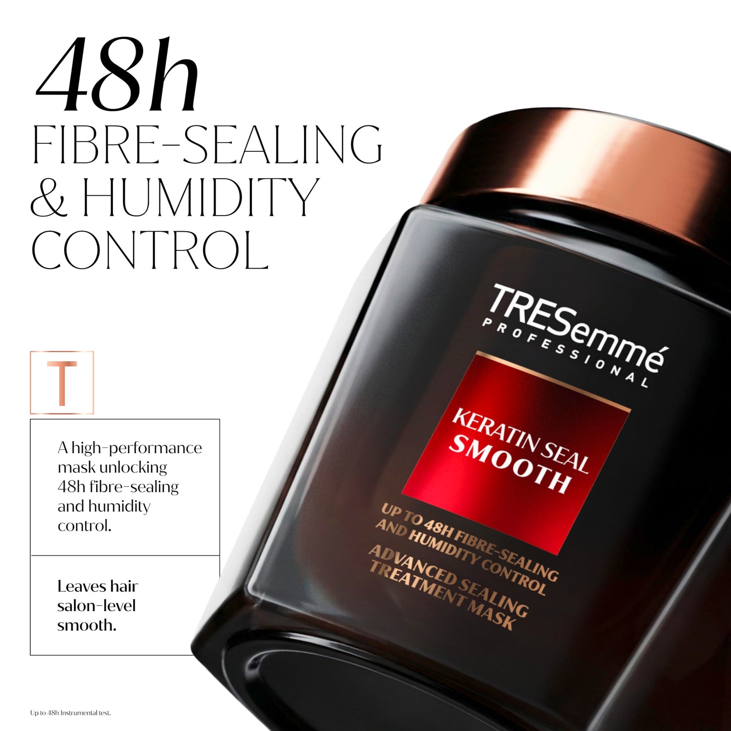 TRESemme Keratin Seal Smooth Mask hair treatment for frizz-defying smoothness 300 ml
