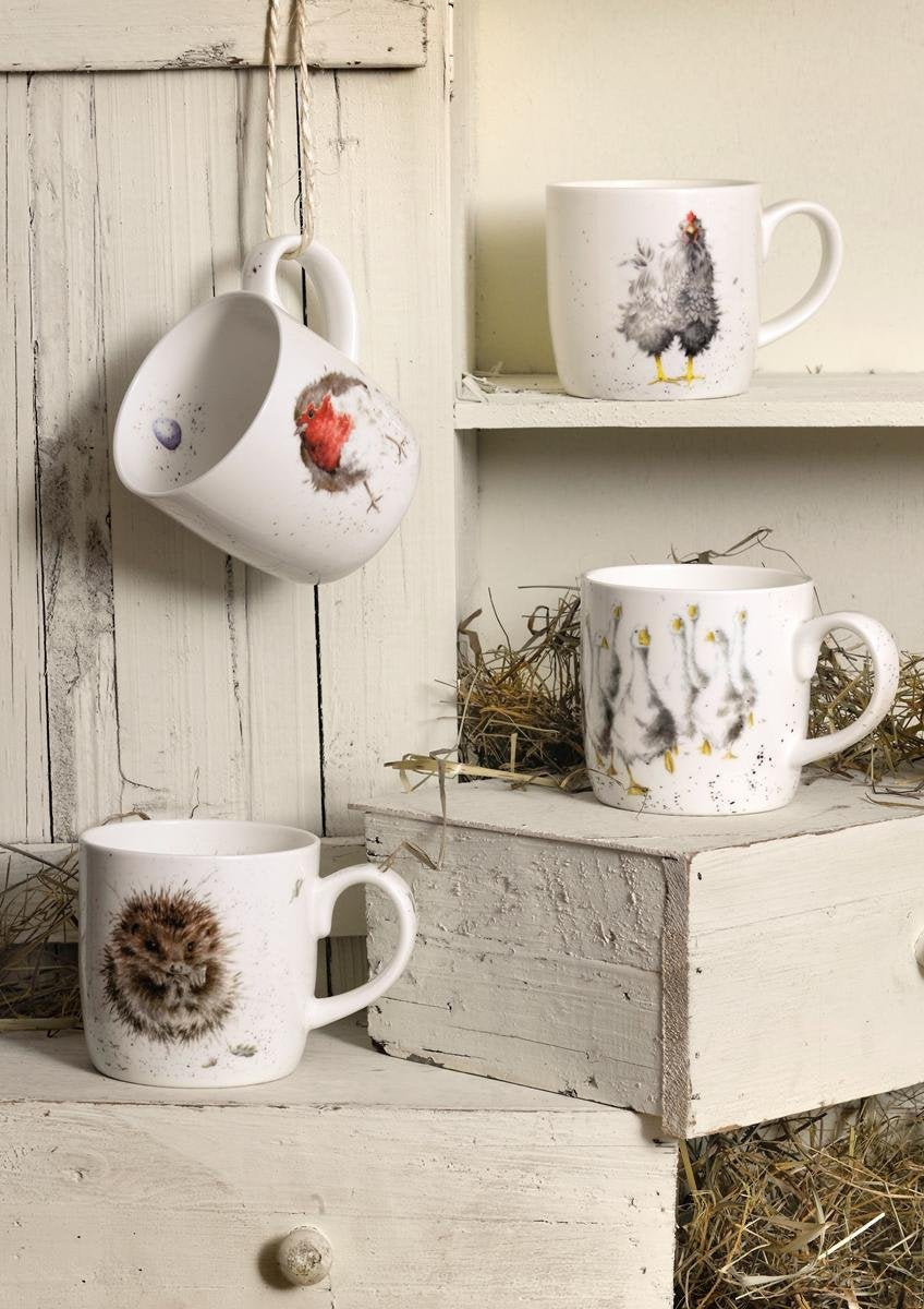 Portmeirion Royal Worcester Garden Friend Robin Mug - Single Mug