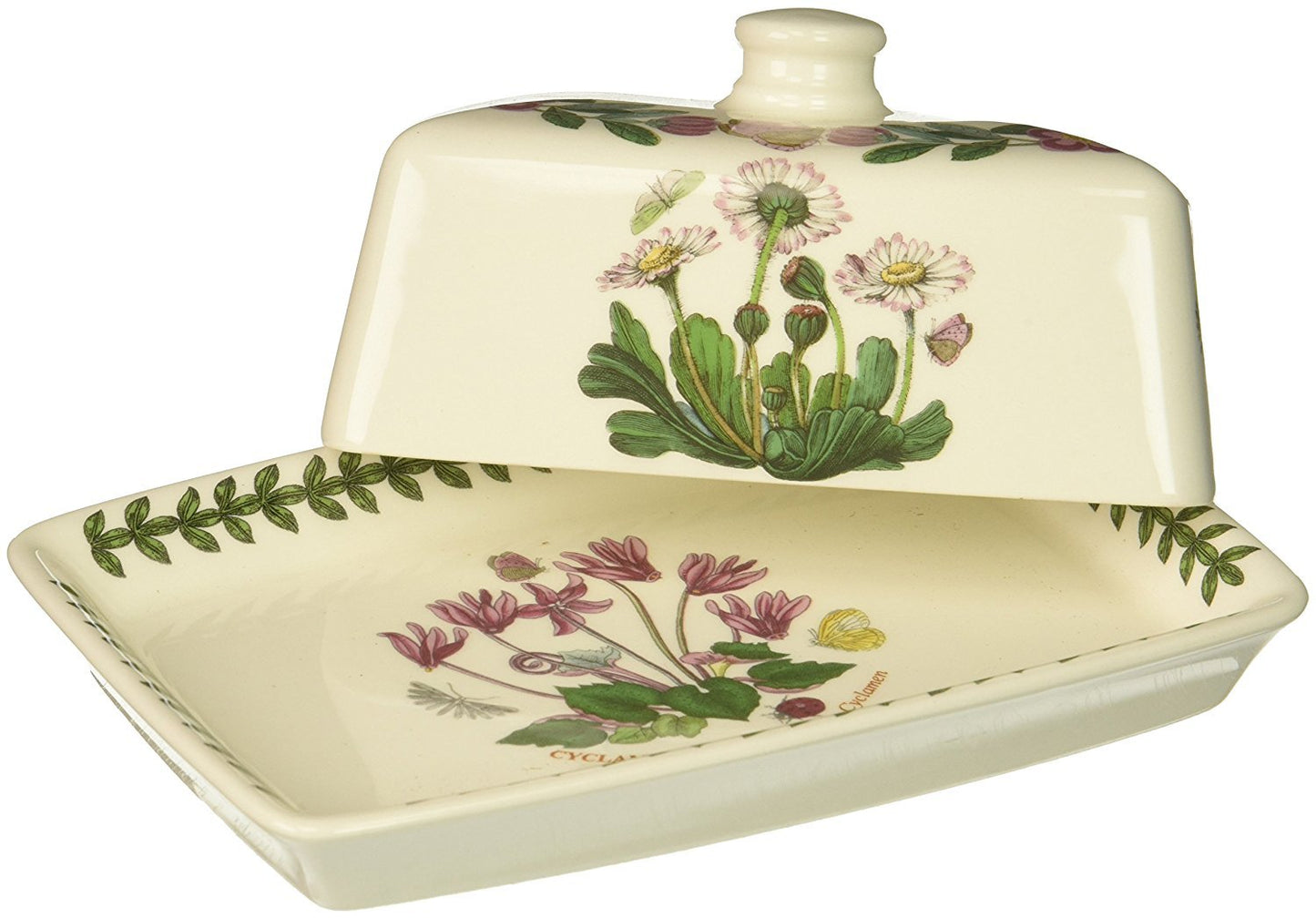 Portmeirion Botanic Garden Covered Butter Dish by Portmeirion
