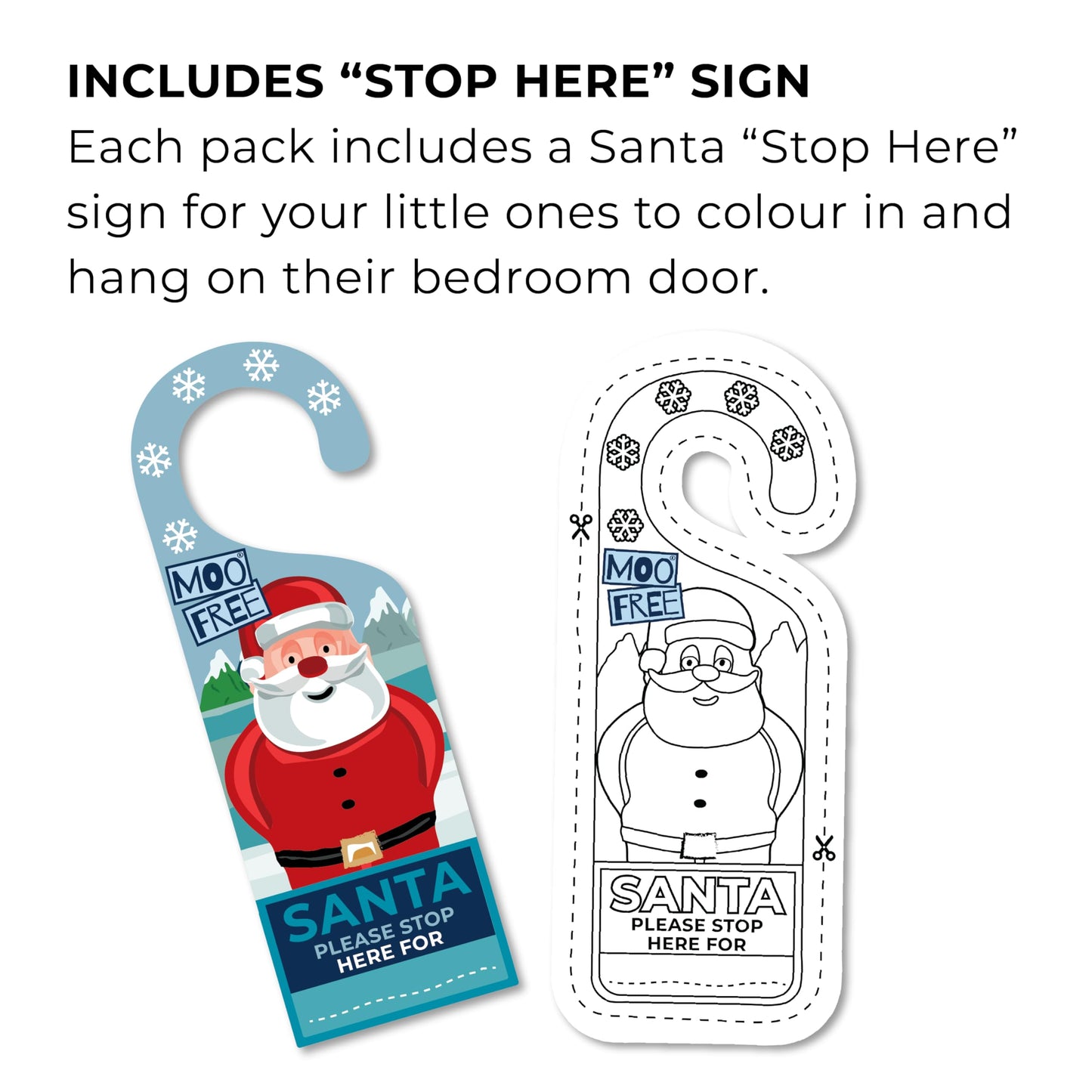 Moo Free Dairy Free White Chocolate Advent Calendar
