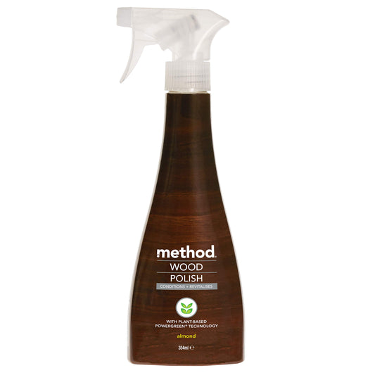 Method Touch Wood Polish Almond, 354 ml