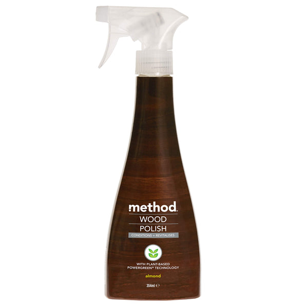 Method Touch Wood Polish Almond, 354 ml