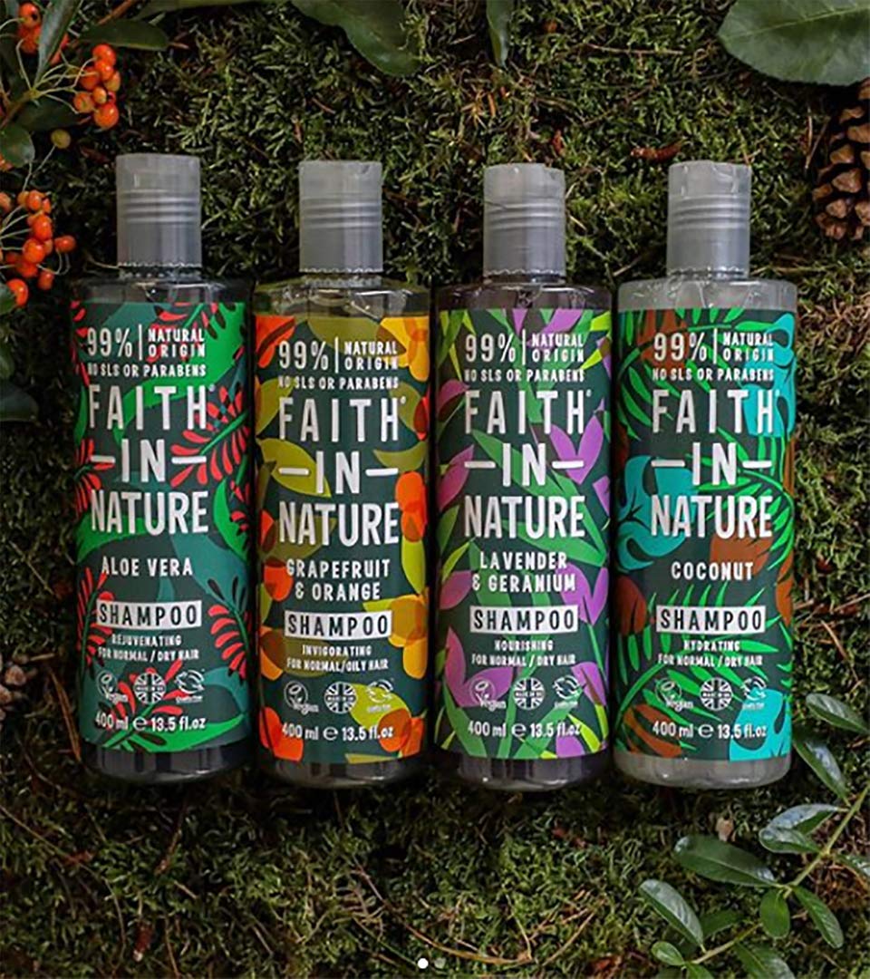 Faith In Nature Coconut Natural Shower Gel and Foam Bath, 400ml