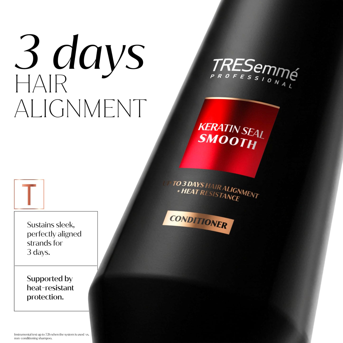 TRESemme Keratin Seal Smooth Conditioner salon-grade hair care for frizz-defying smoothness 200 ml
