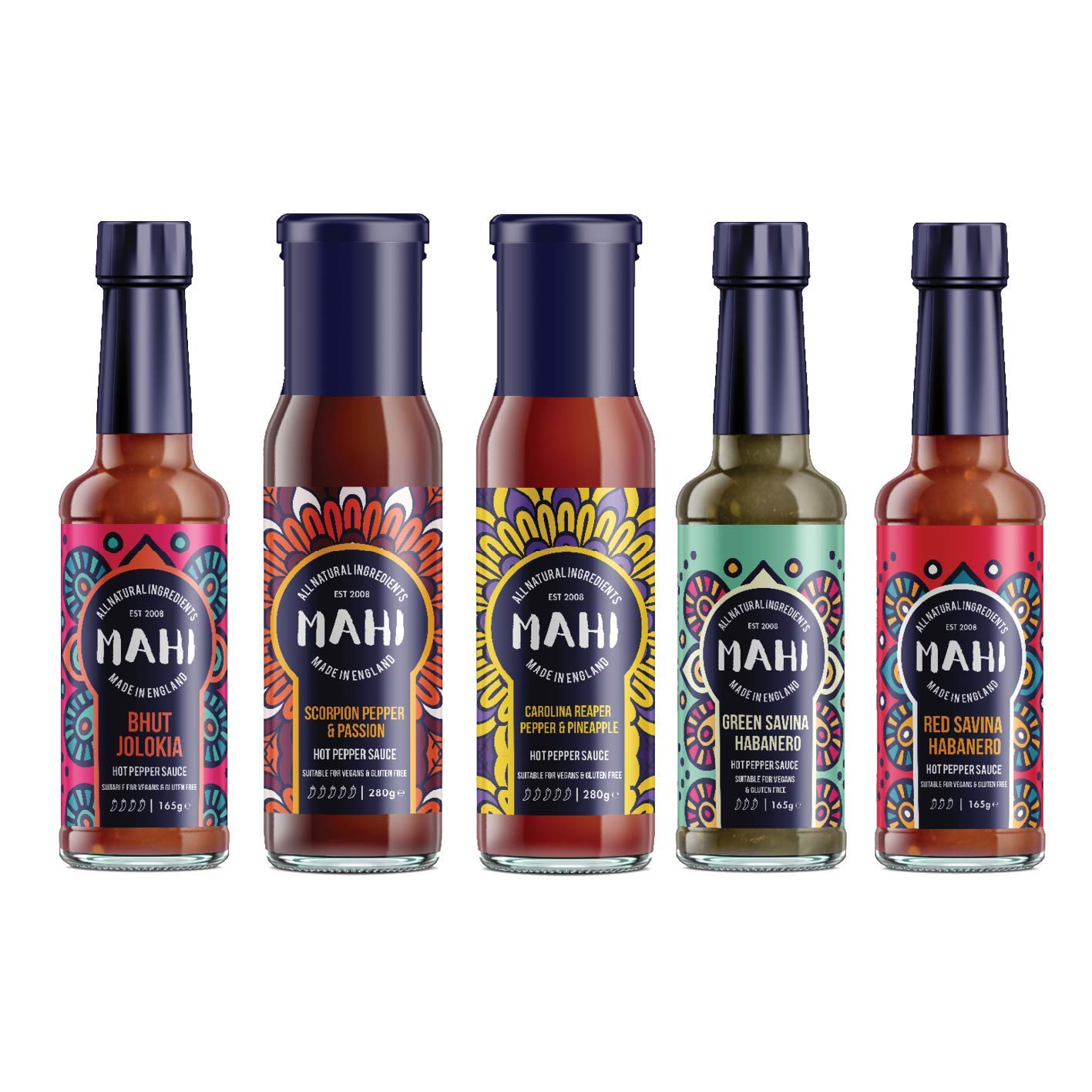 MAHI | Green Savina Habanero 165g