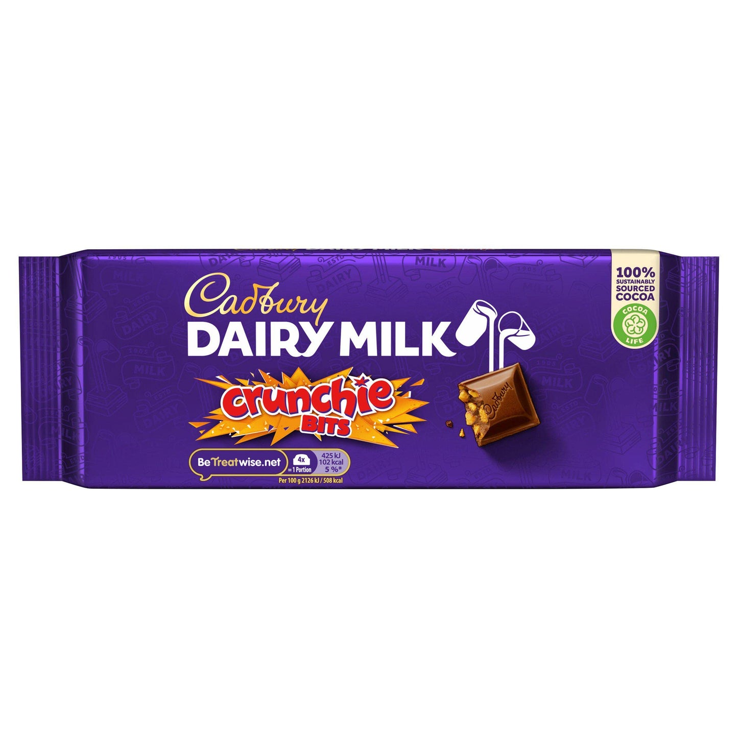 Cadbury Crunchie Dairy Milk 180g
