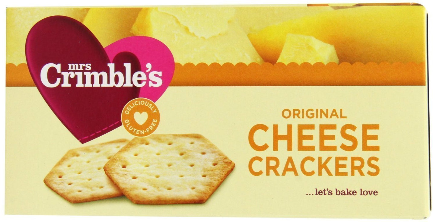 Mrs Crimbles Cheese Crackers - Original 130g