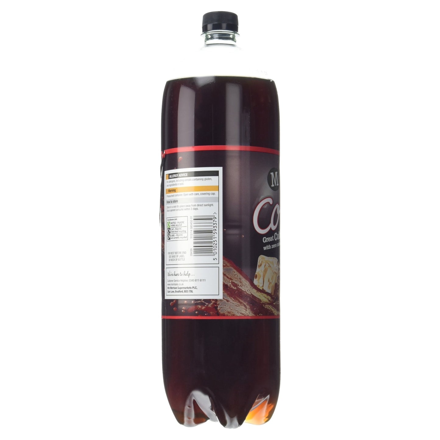 Morrisons No Added Sugar Zero Cola 2 litre