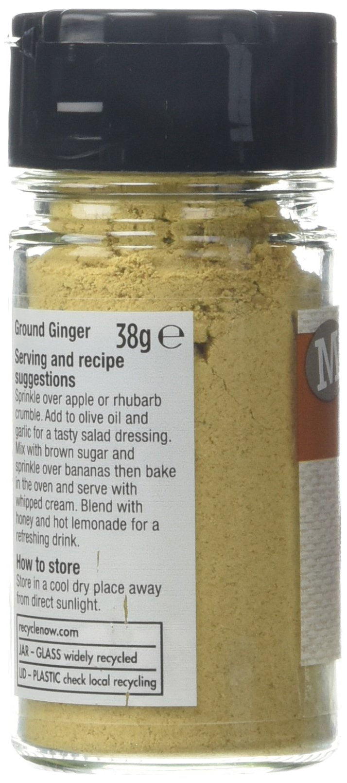 Morrisonsgroundginger, 38g