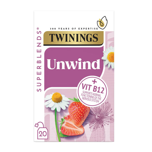 Twinings 20 Superblend Unwind Tea Bags