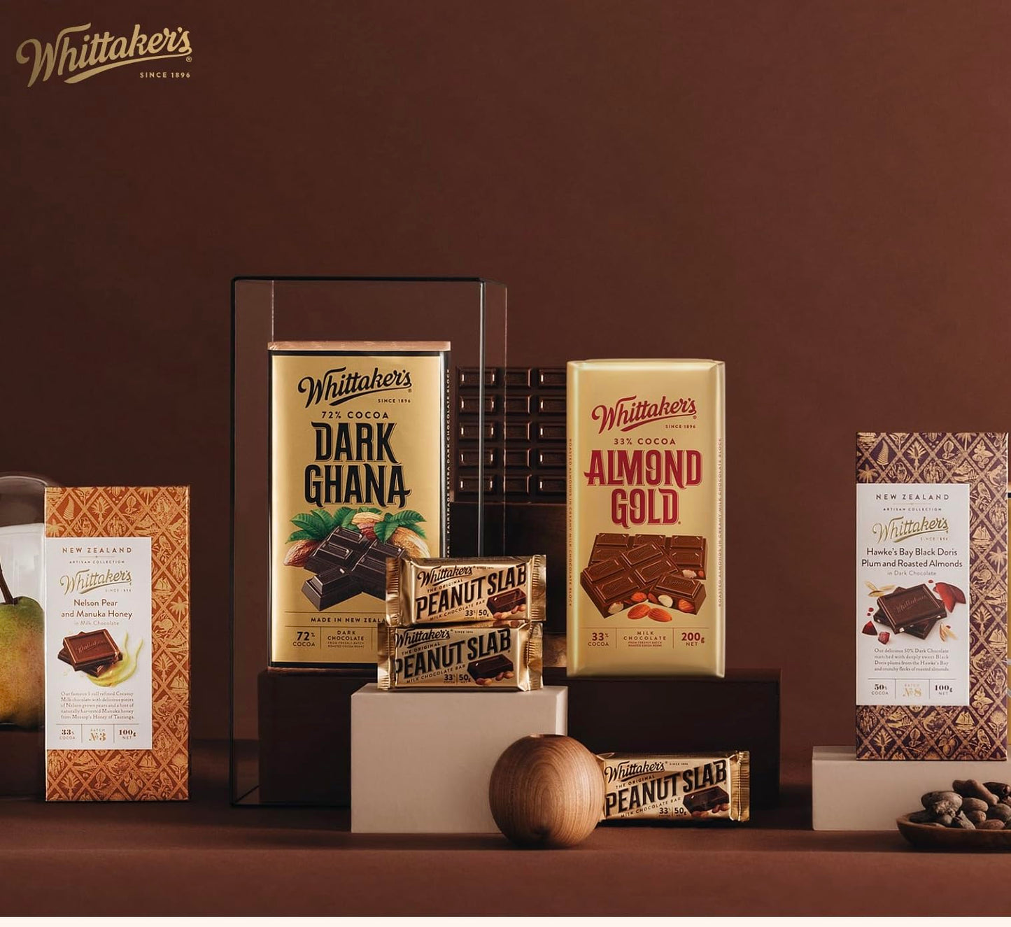 Whittaker's Classic Block, Crafting New Zealand’s finest chocolate since 1896, Imported from New Zealand