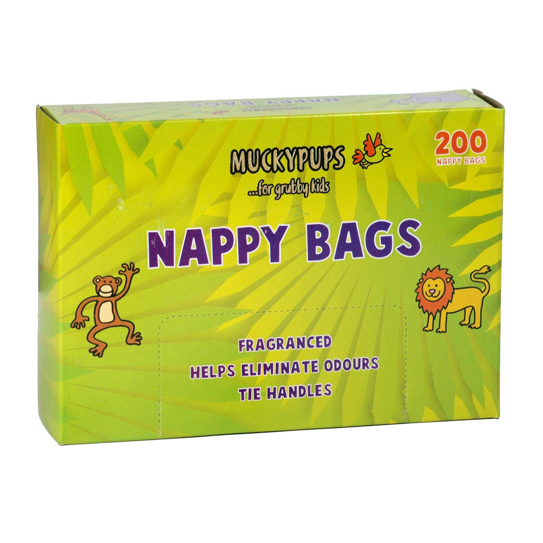 Muckypups Disposable Nappy Bags, 200 bags