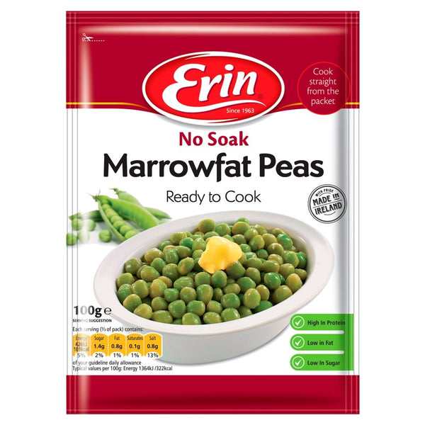Erin Marrowfat Peas 100g