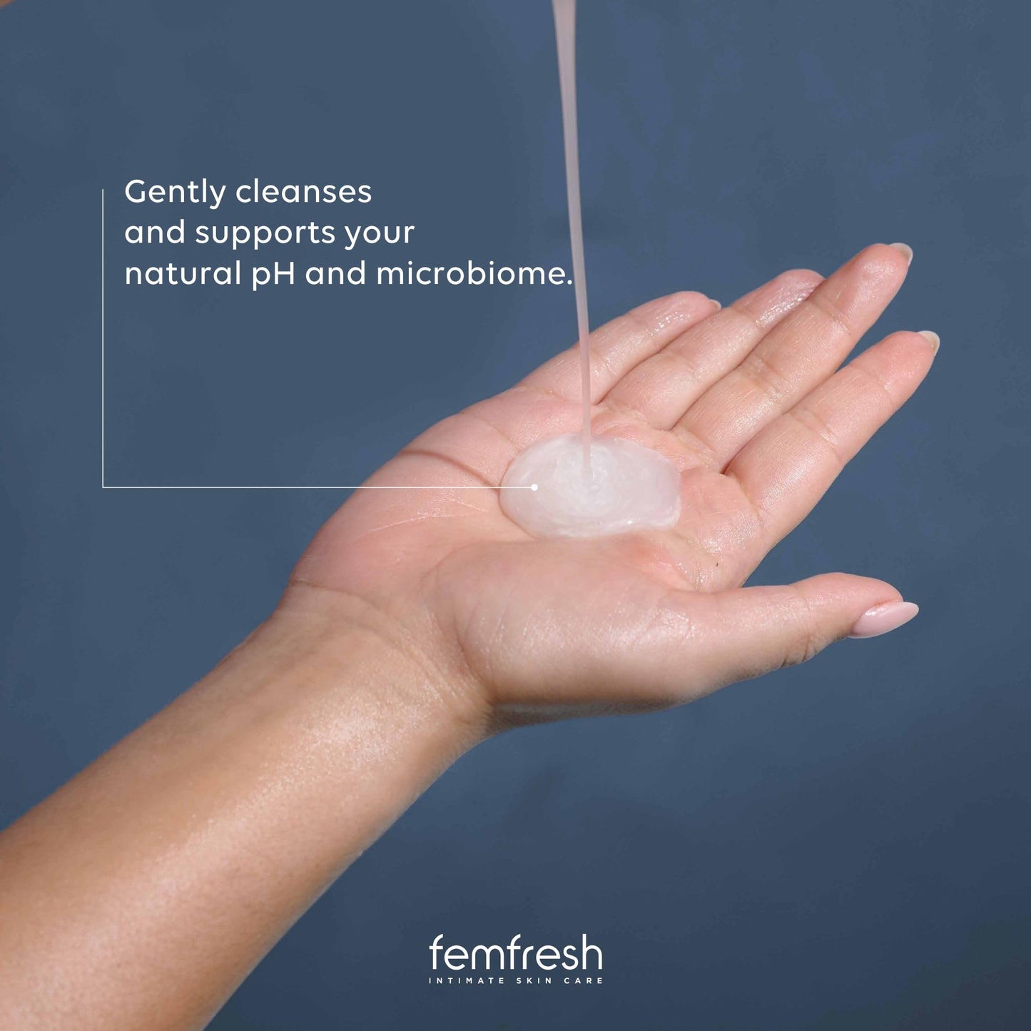 Femfresh Ultimate Care Active Vaginal Wash - Intimate Feminine Hygiene Shower Gel Cleanser - pH Balanced, Soap Free, Fragrance Free Gel Formula with 12-hour Sweat Protection - 6 x 250ml Multi Pack