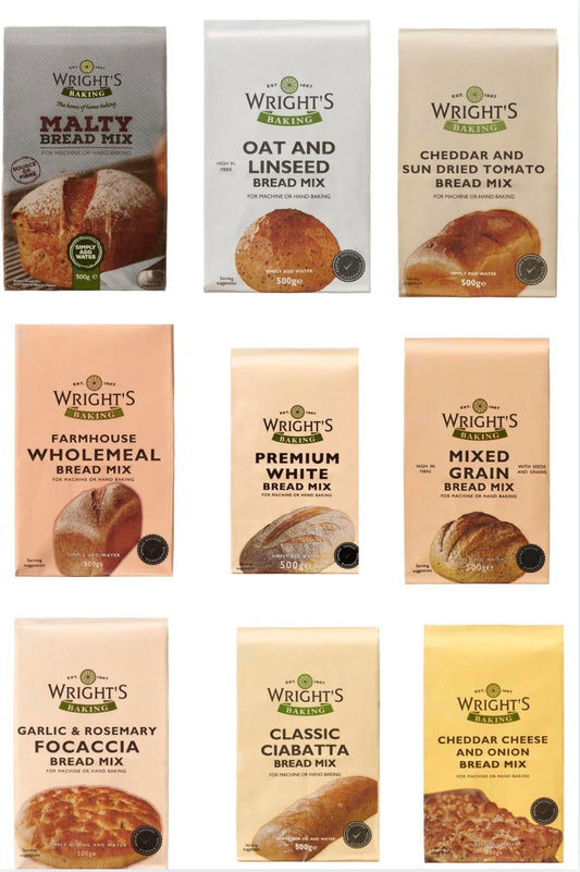 Wright's Baking Ultimate Bread Mix Bundle - Variety of 9 flavours!