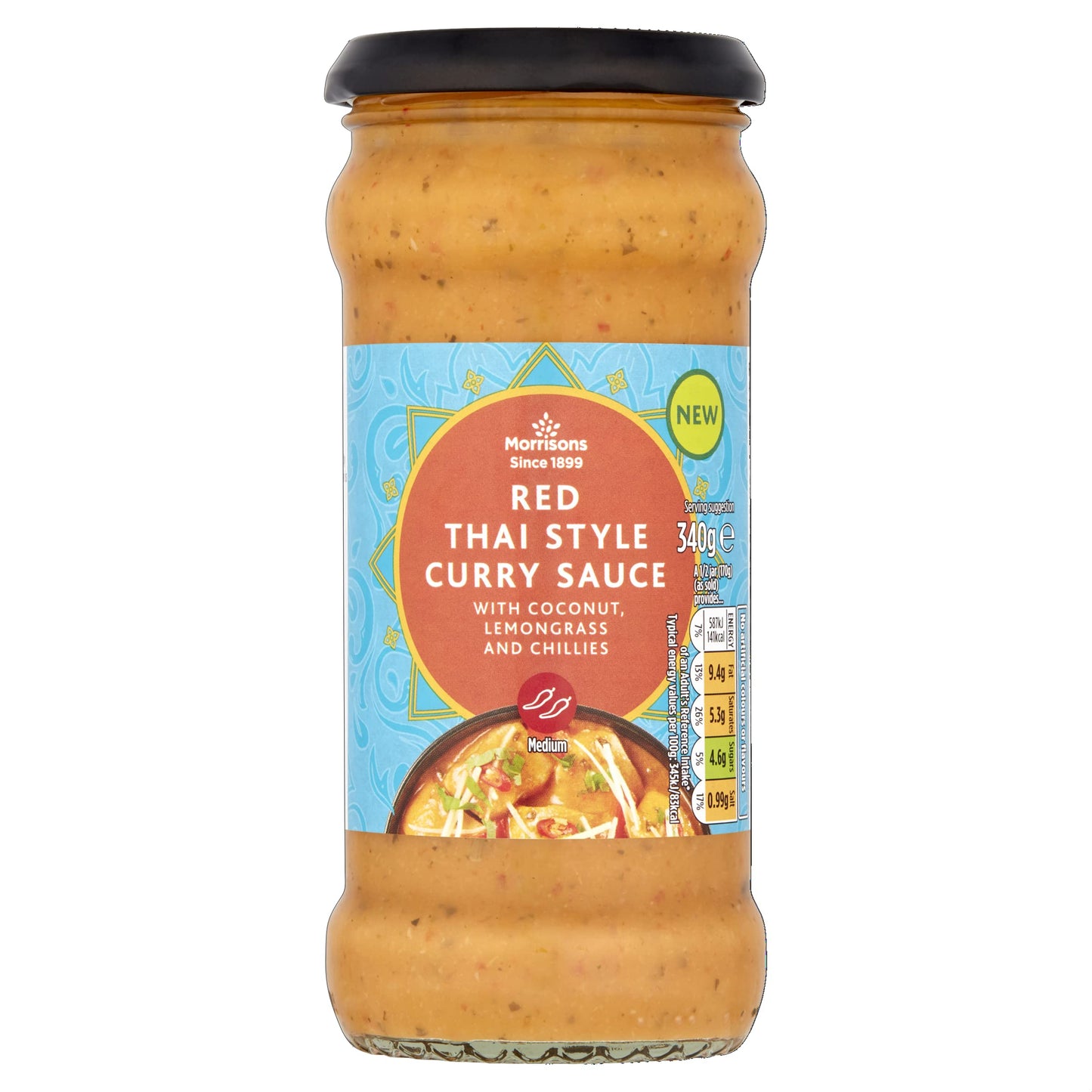 Morrisons Red Thai Cooking Sauce 340g