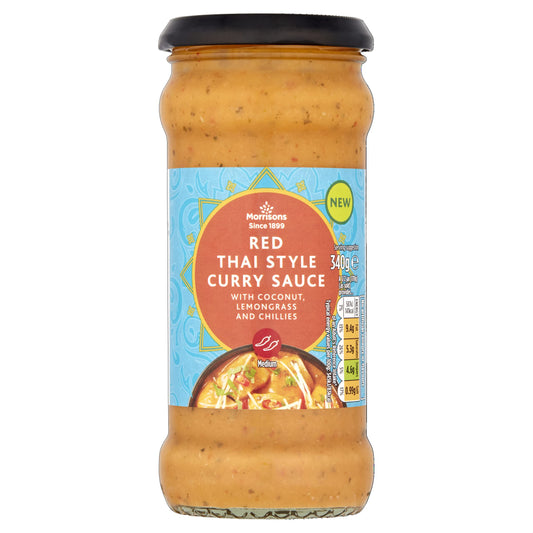 Morrisons Red Thai Cooking Sauce 340g