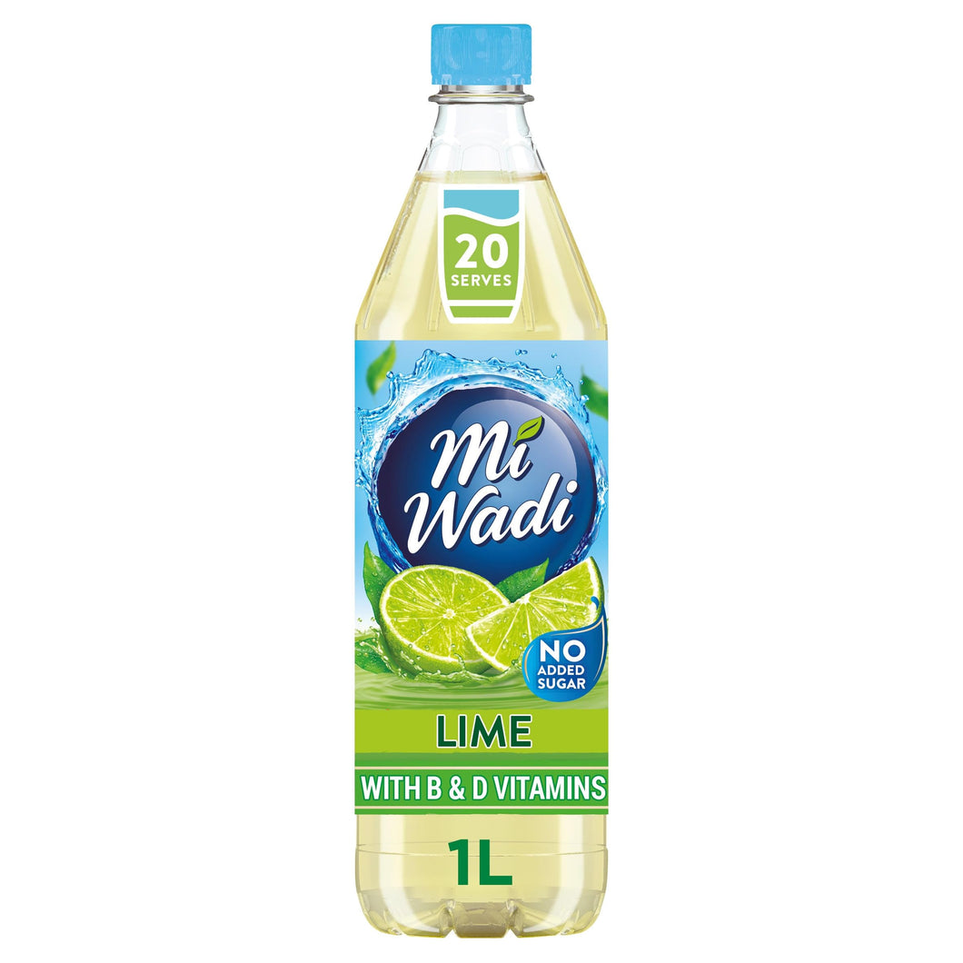 Miwadi Lime Cordial, 1L