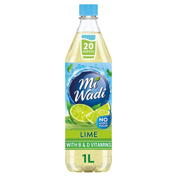 Miwadi Lime Cordial, 1L