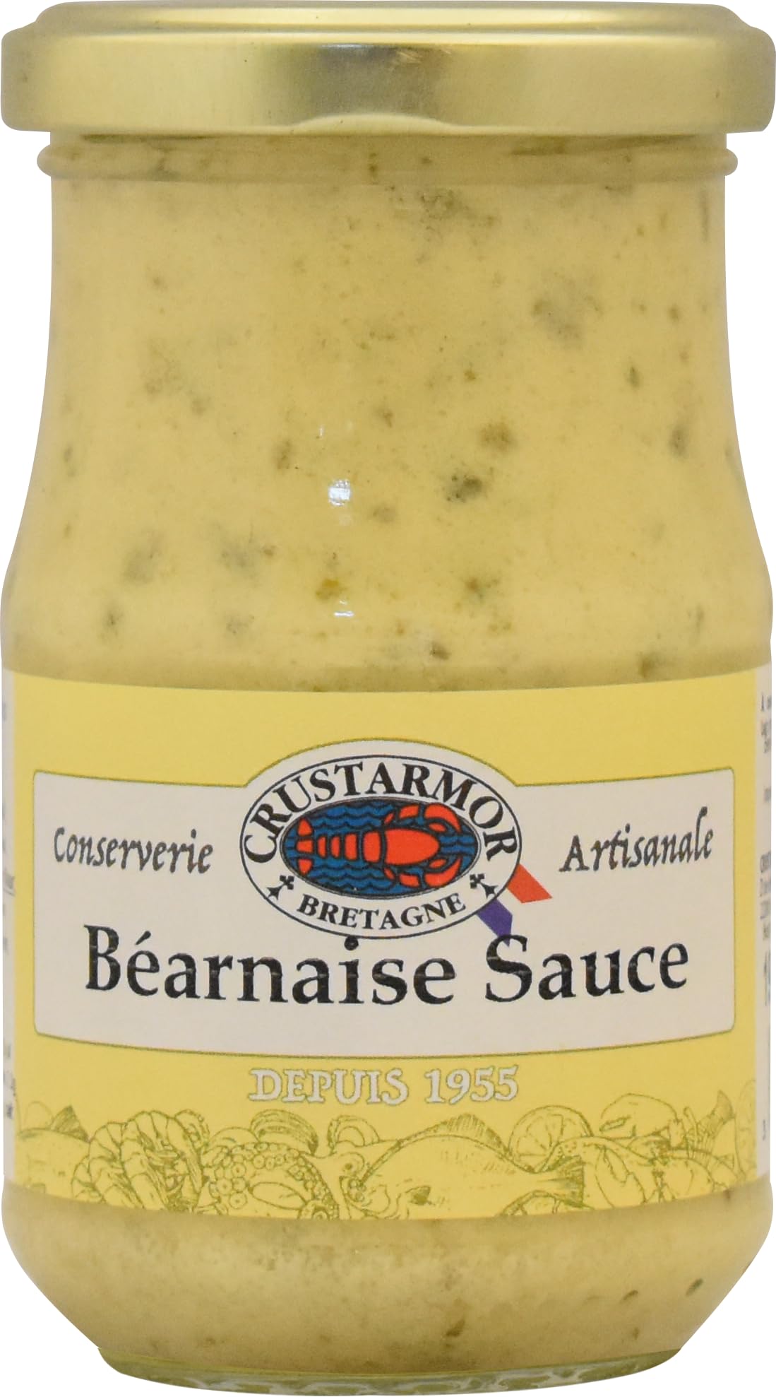 CRUSTARMOR - French Béarnaise Sauce, Rich & Creamy, Steak Accompaniment, 6 x 190g