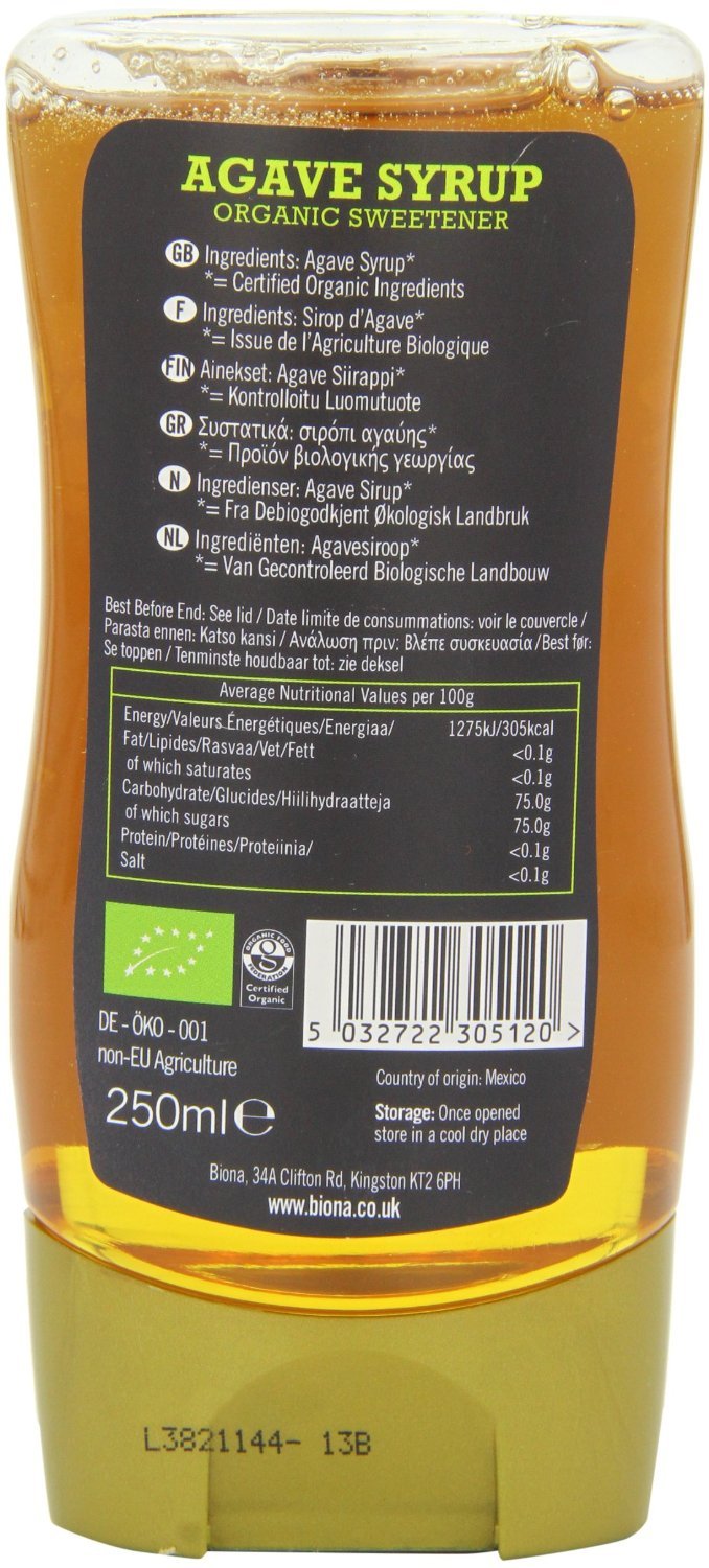 Biona Organic Agave Light Syrup 350g