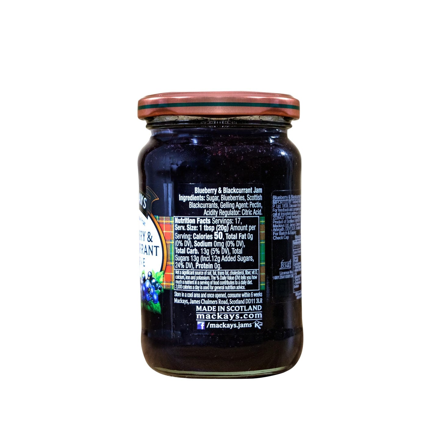 Mackays Blueberry & Blackcurrant Preserve