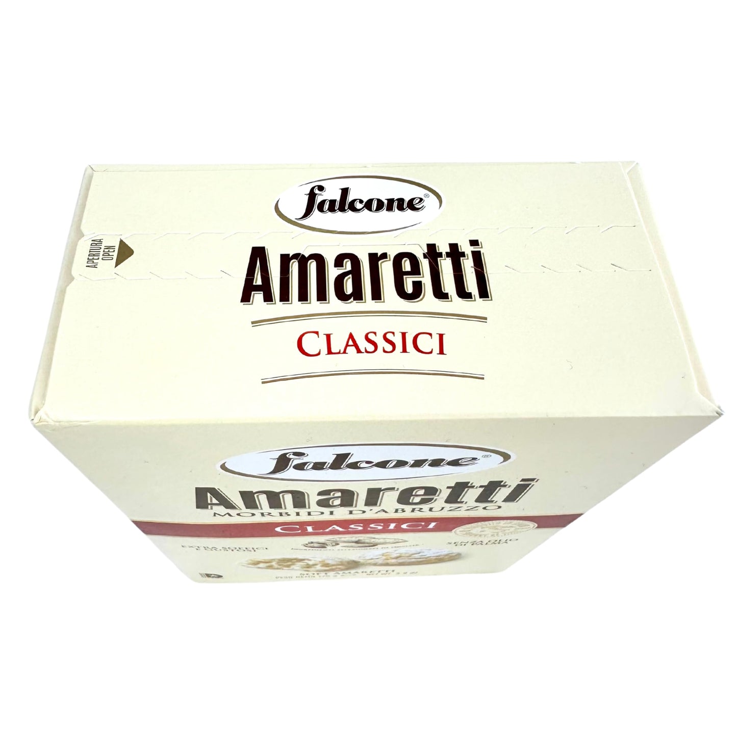 Falcone Classic Soft Amaretti Cookies from Italy 170g Amaretto Cookies - Almond Macaroons - Italian Wedding Cookies - Almond Biscotti - Soft Baked Cookies - Macarons Cookies for Eating -