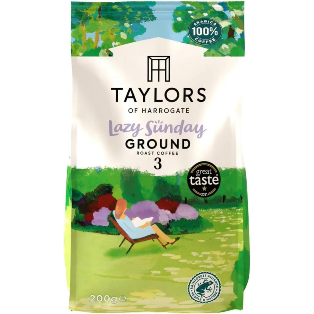 Taylors of Harrogate Lazy Sunday Ground Coffee, 200g