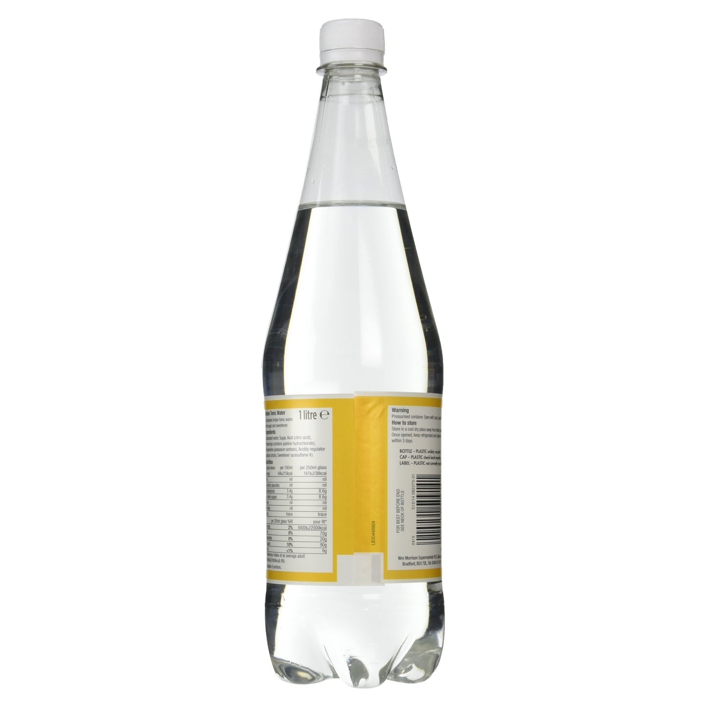Morrisons Indian Tonic Water, 1L