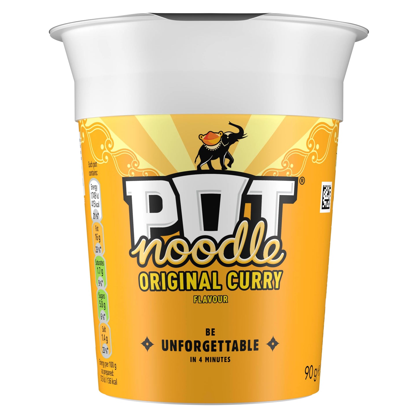 Pot Noodle Standard Pot Original Curry 90 g
