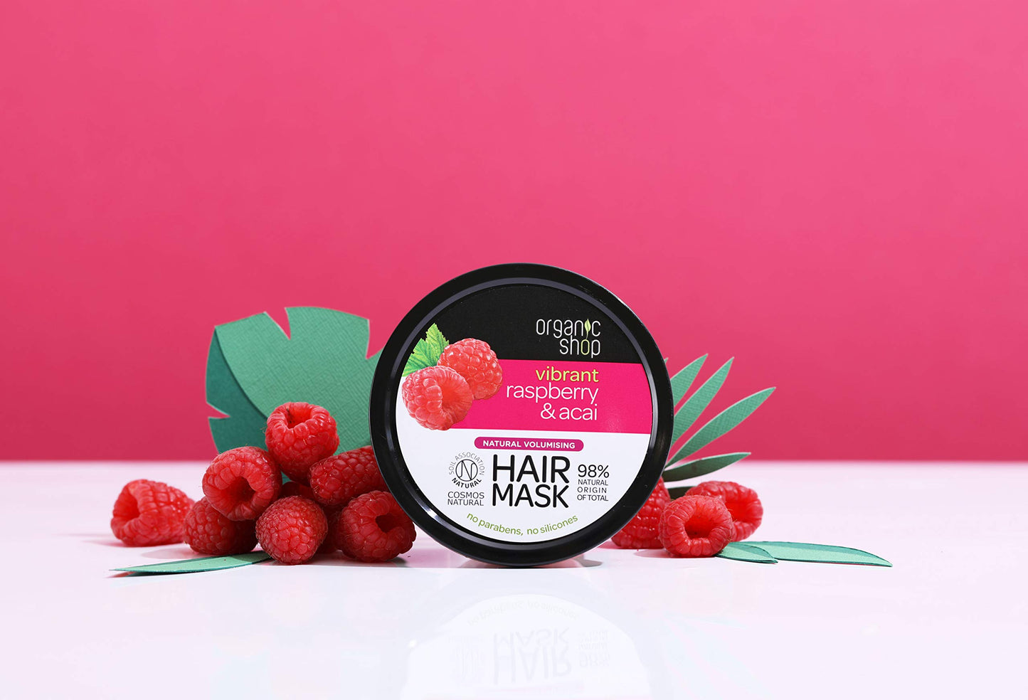 Organic Shop Raspberry & Acai Volumising Hair Mask