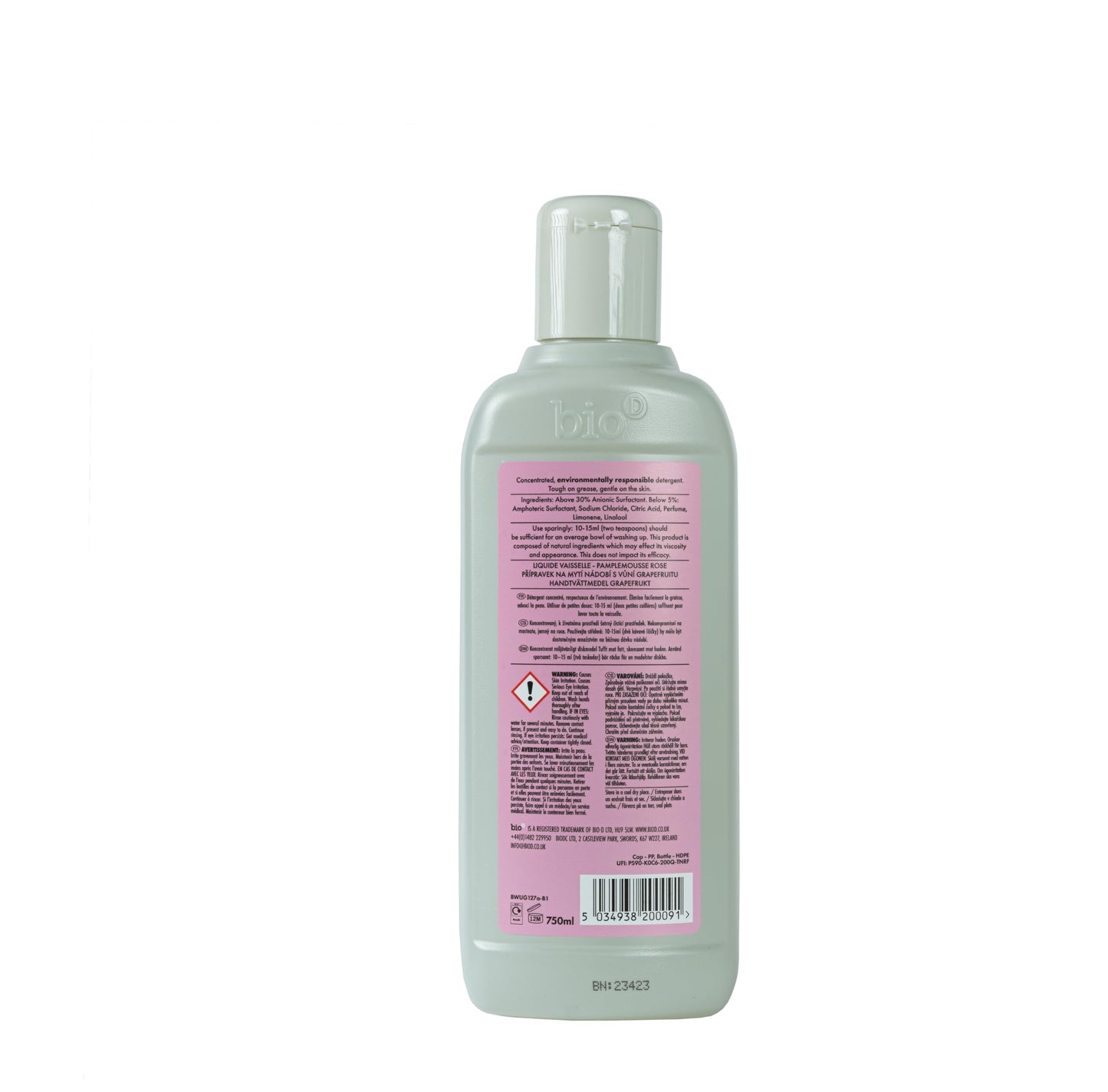 Bio D | Washing Up Liquid | 1 x 750ml