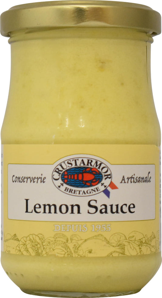 CRUSTARMOR - Lemon Sauce, Citrus-Infused Flavouring, Ideal for Seafood, 6 x 190g