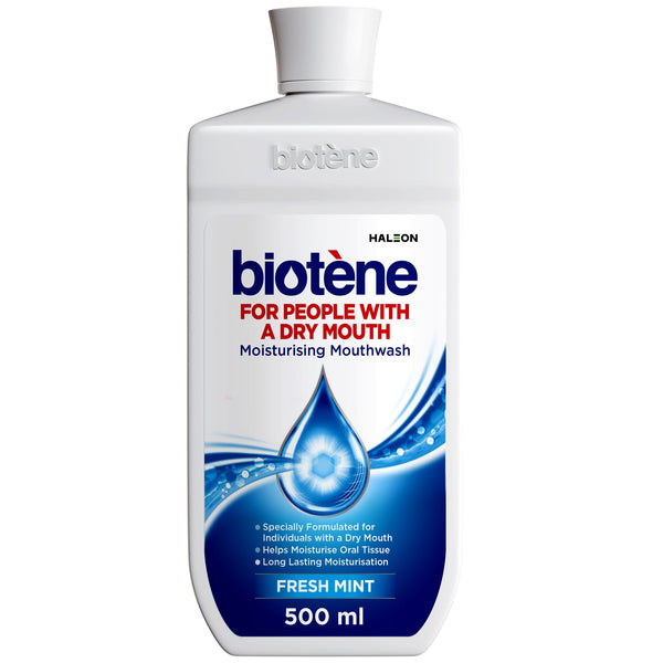 Biotene Dry Mouth Mouthwash Moisturising 500ml