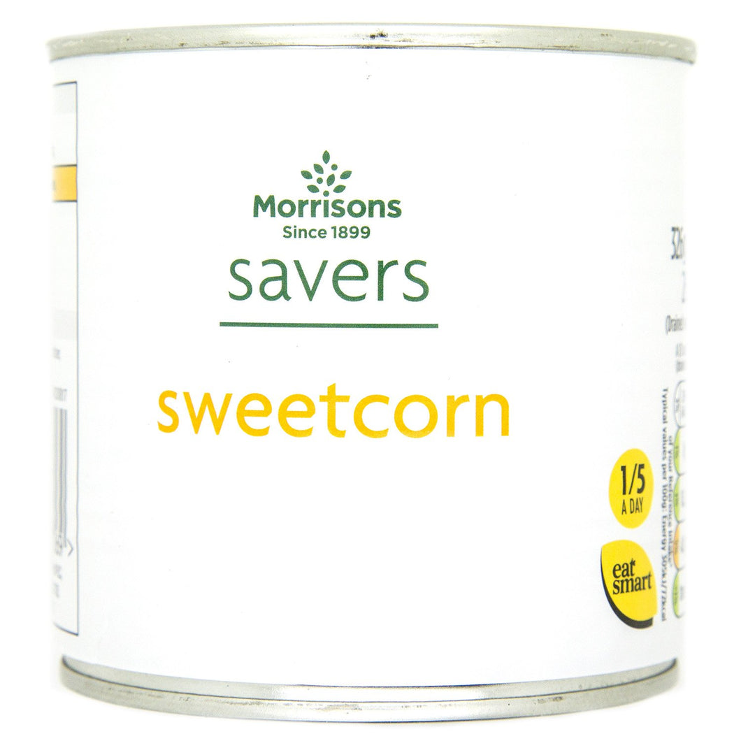 Morrisons Savers Sweetcorn in Water, 326g