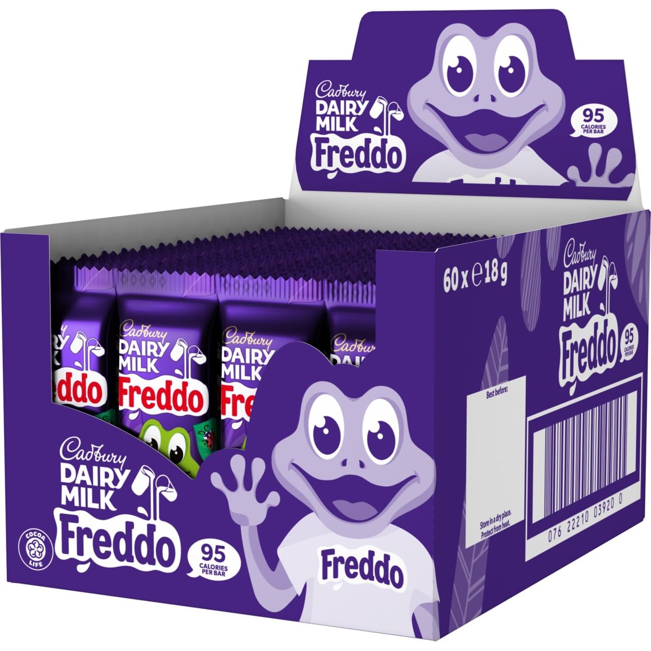 Cadbury Dairy Milk Freddo Chocolate Bar 18g - Milk Chocolate