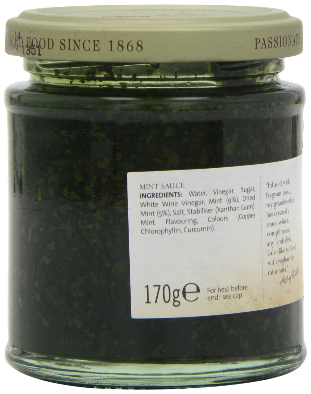 Baxters Mint Sauce 170g