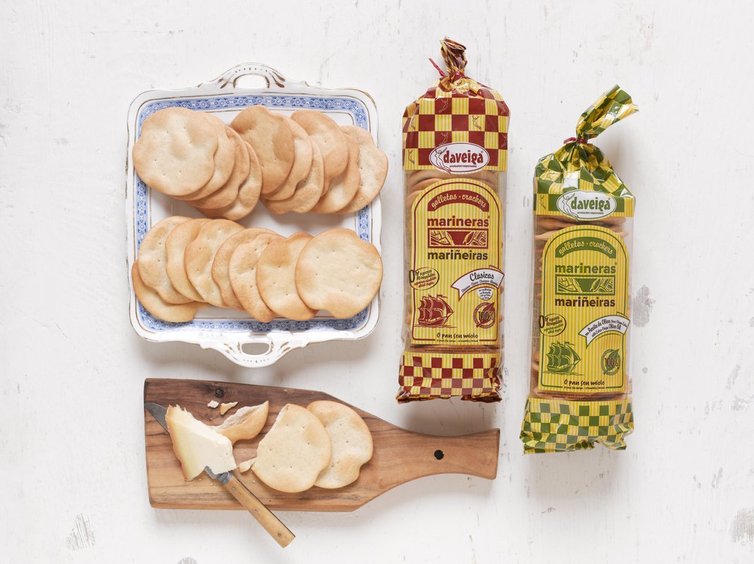 Daveiga Spanish Butter Mariñeiras Biscuits, 200g
