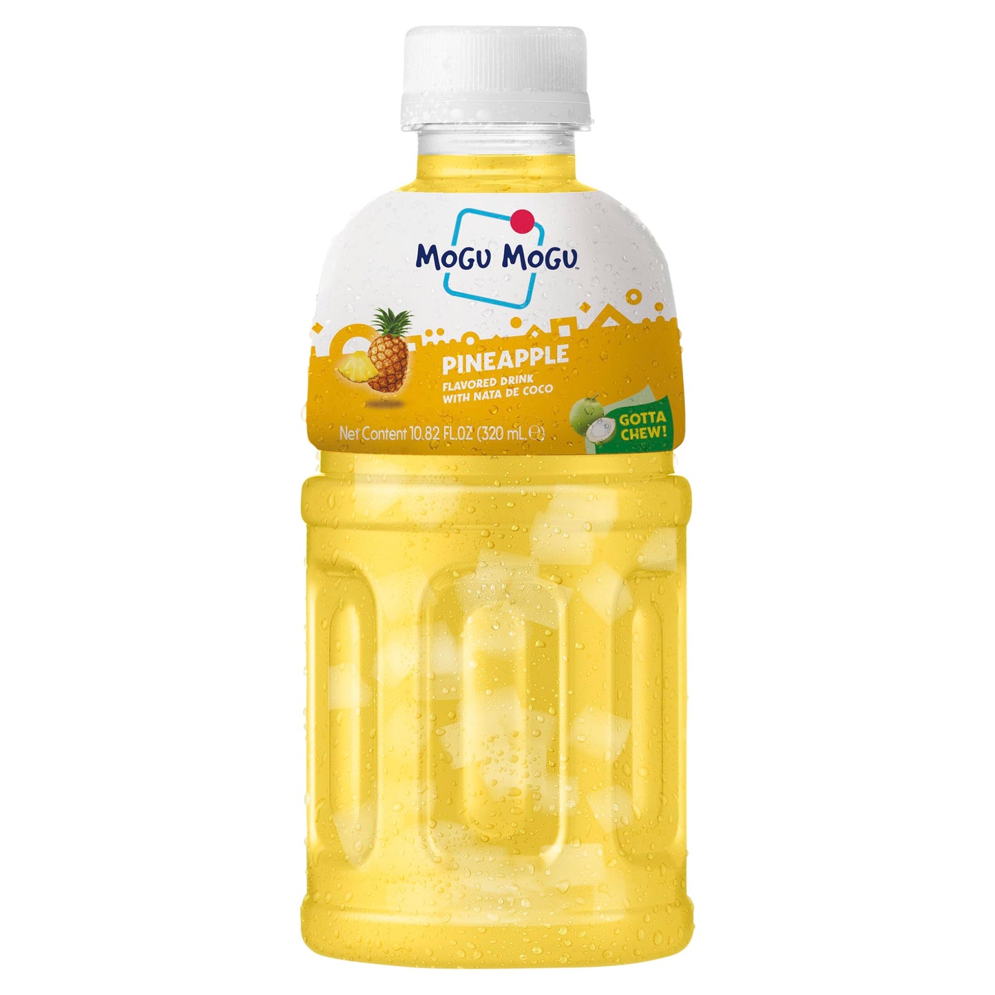 Mogu Mogu Pineapple Drink with Nata de Coco (Gotta Chew) 320ml