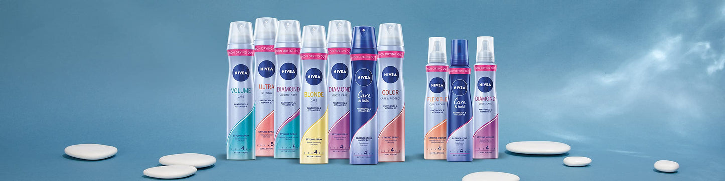 Nivea Styling Spray Diamond Gloss Hair Spray 250 Ml