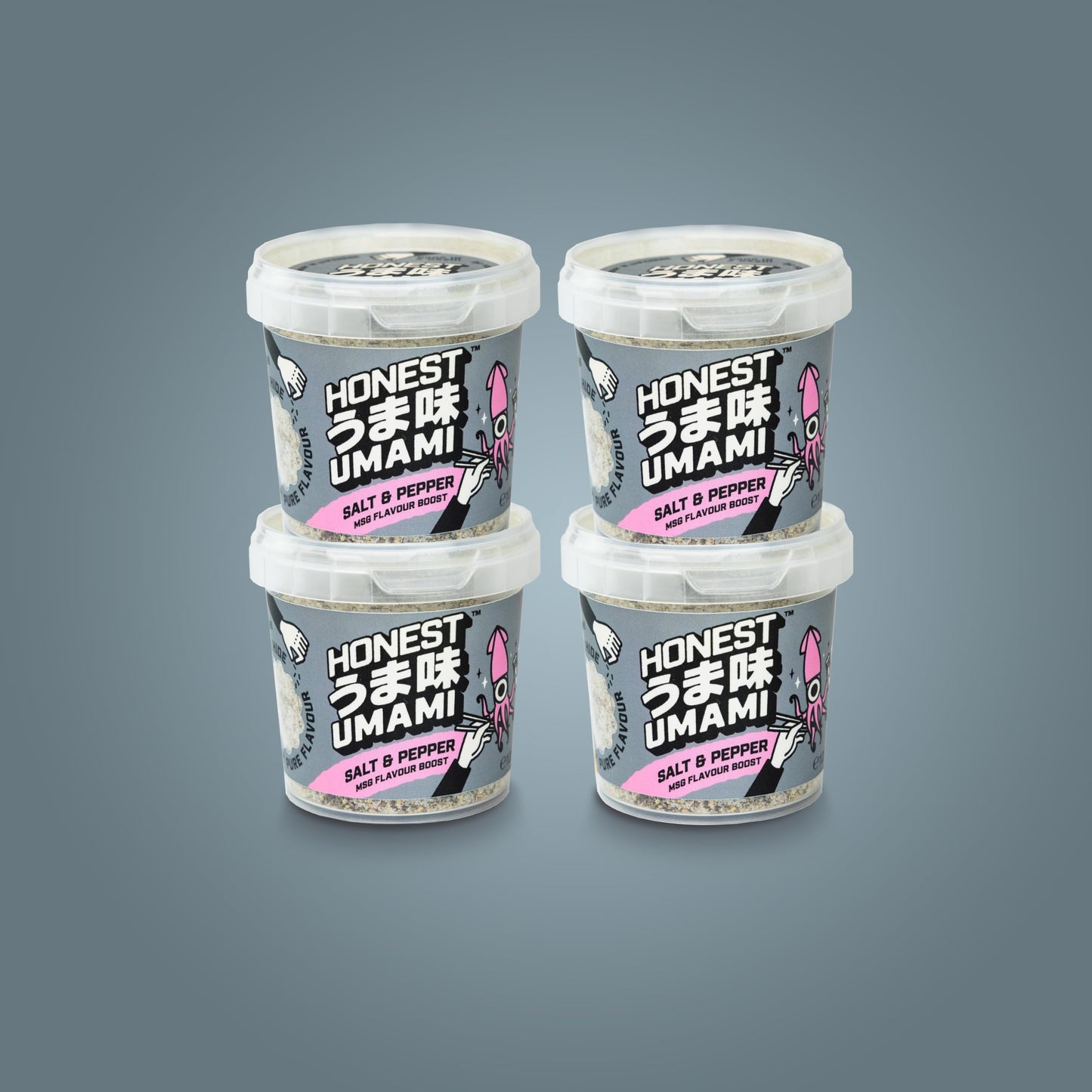 Honest Umami Salt & Pepper MSG Flavour Boost | Monosodium Glutamate | Umami Seasoning