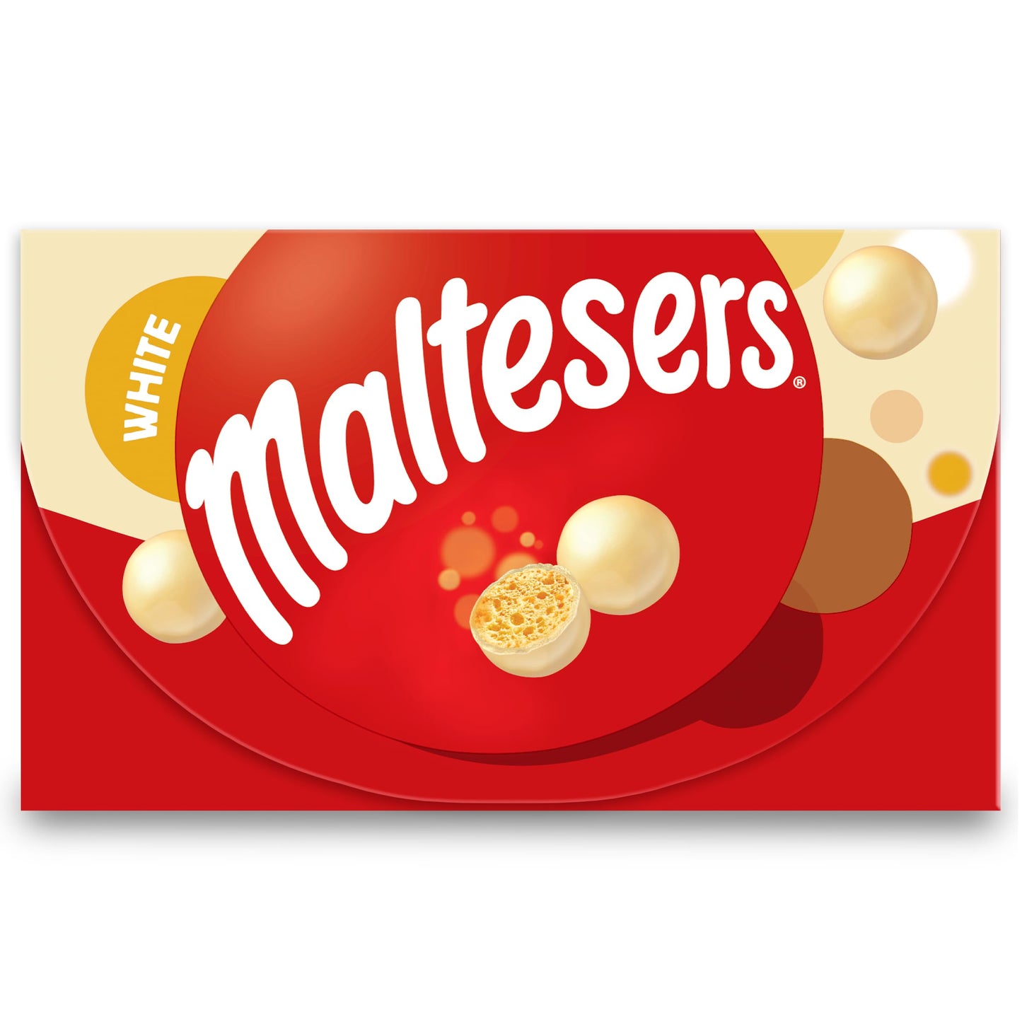 Maltesers White Chocolate Crunchy Honeycomb Festive Christmas Gift Box 88g