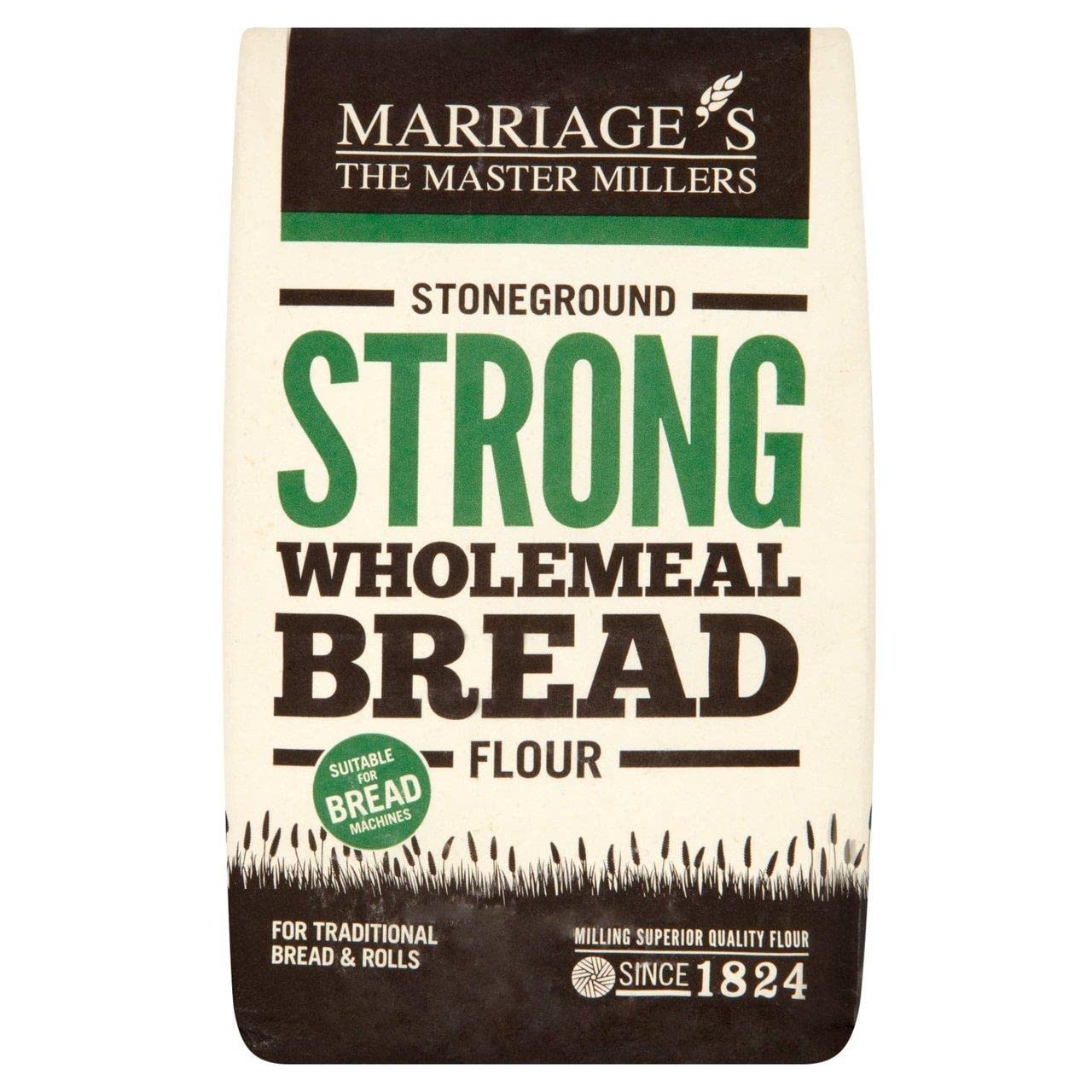 Marriages Stoneground Strong Wholemeal Bread Flour, 1.5kg
