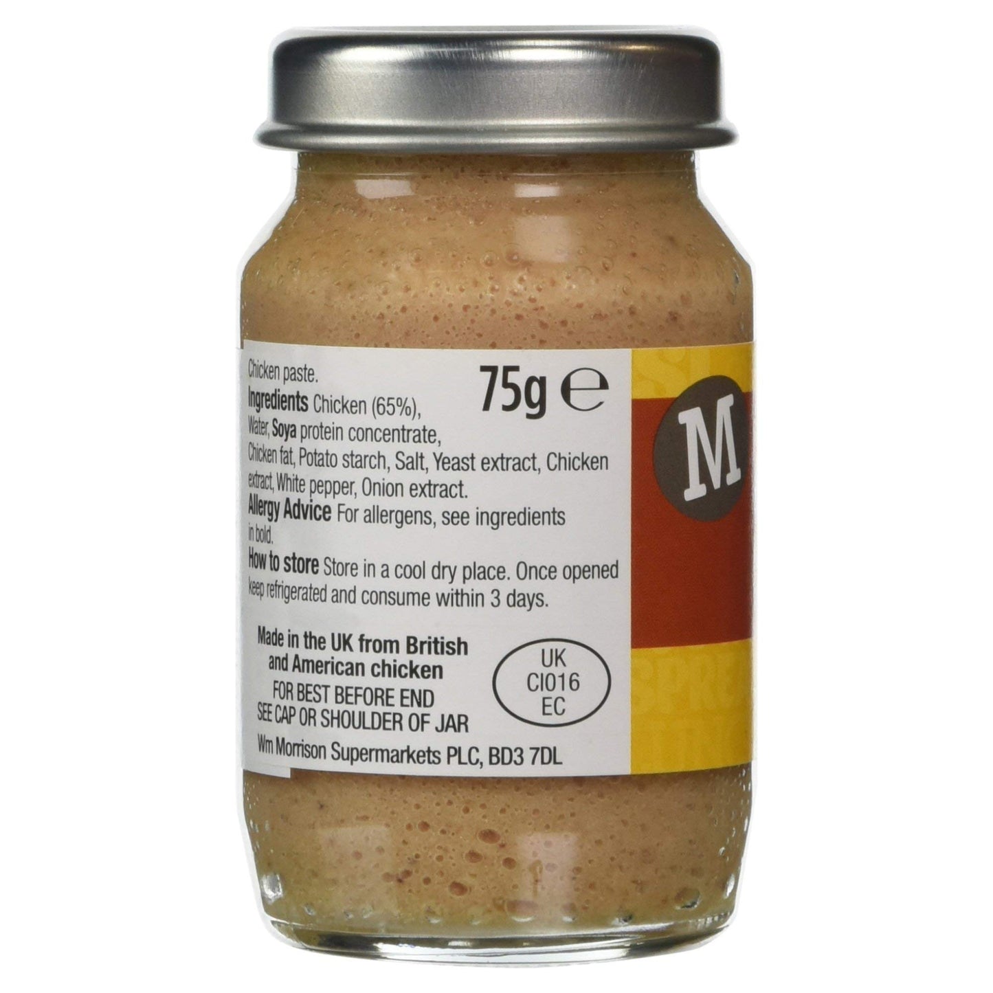Morrisons Chicken Paste 75g