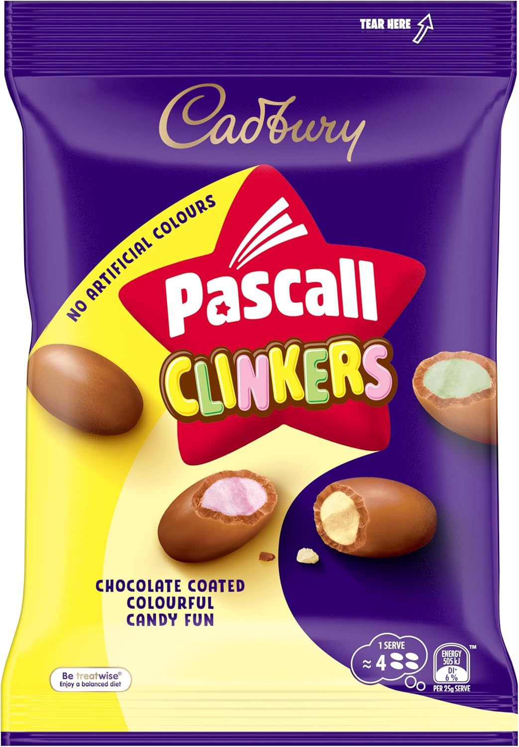 Cadbury Pascall Clinkers 160g
