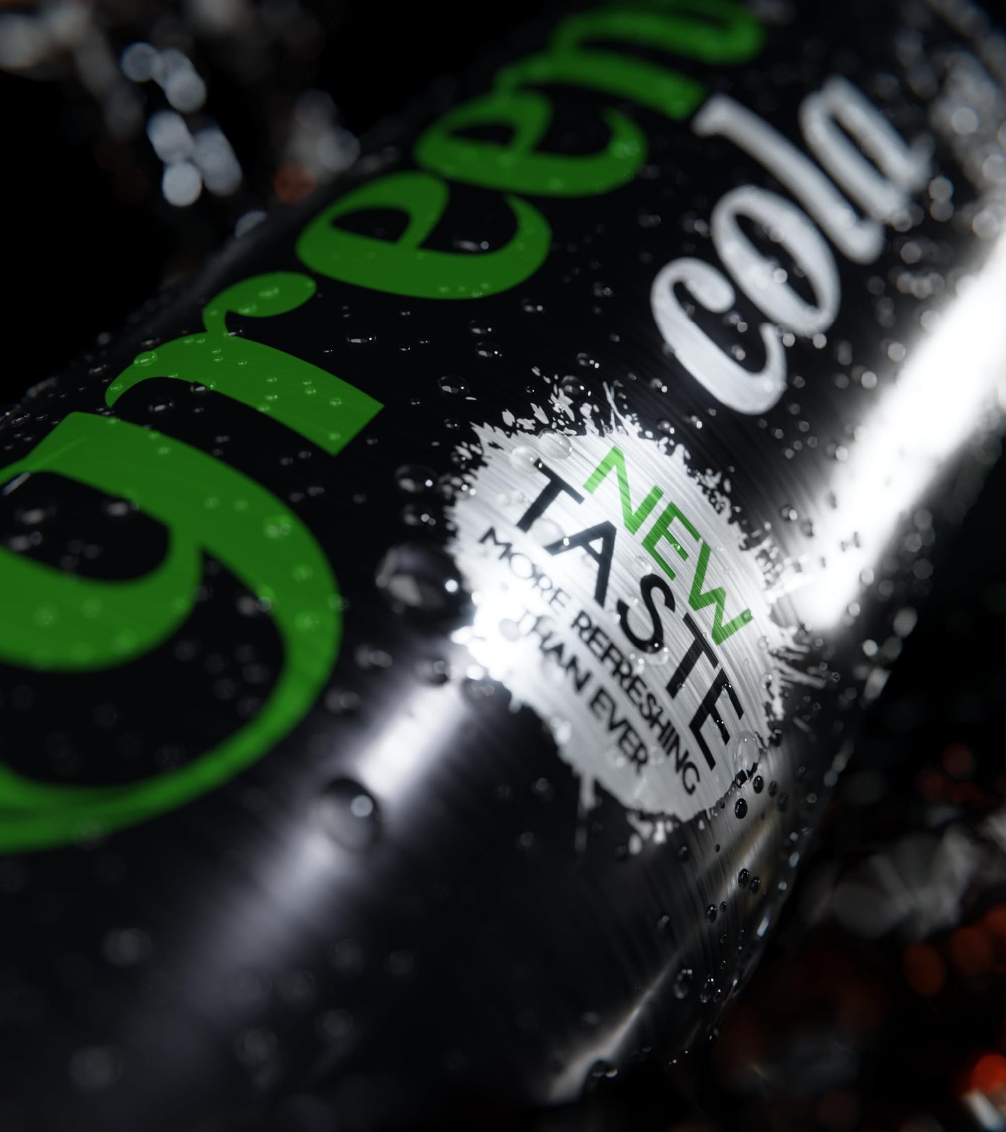 Green - Low Calorie Soft Drink - Sweetened with Stevia, Sugar-Free, Naturally Caffeinated from Green Coffee Beans, No Aspartame - Delicious and Healthy Alternative