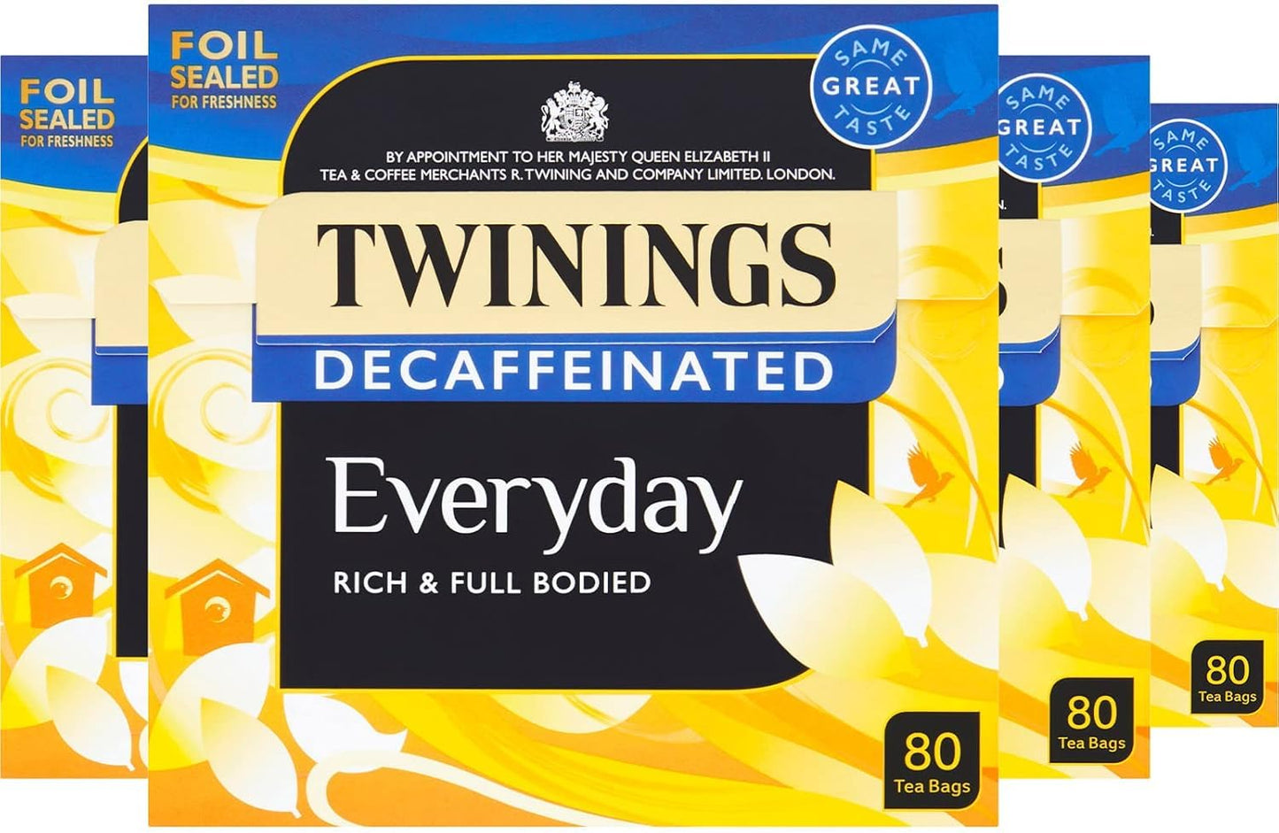 Twinings Everyday Tea Decaffeinated 80 per pack
